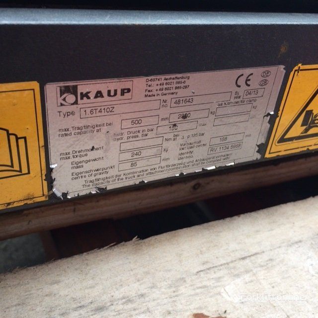 جهاز تحديد موضع الشوكة Kaup 1.6T410Z