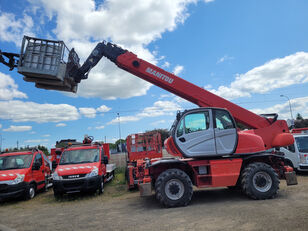 رافعة تلسكوبية Manitou MRT 2540 Privilege - 25 m Merlo ROTO / basket / remote control /